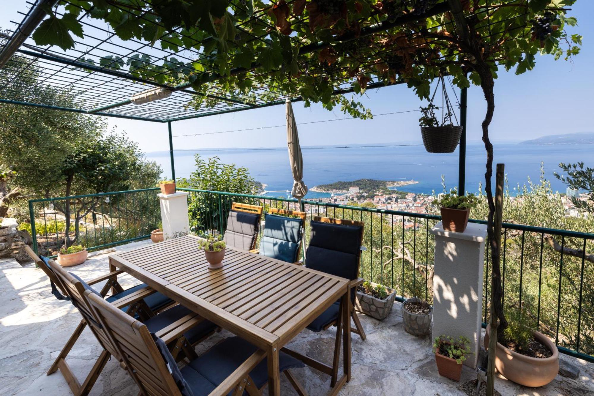 Villa Pelargonia Makarska Bagian luar foto