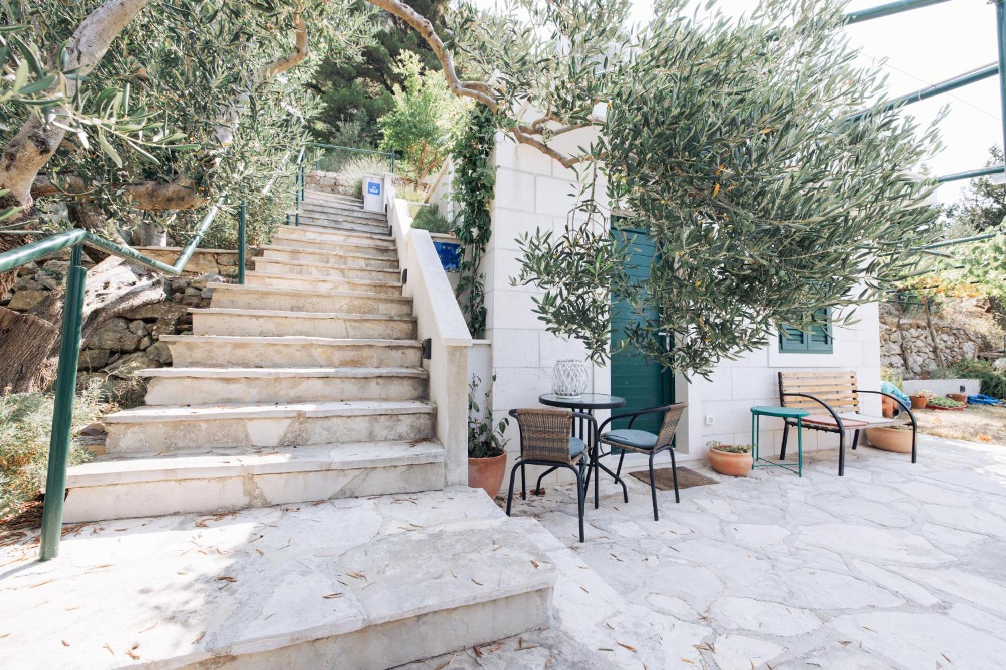 Villa Pelargonia Makarska Bagian luar foto