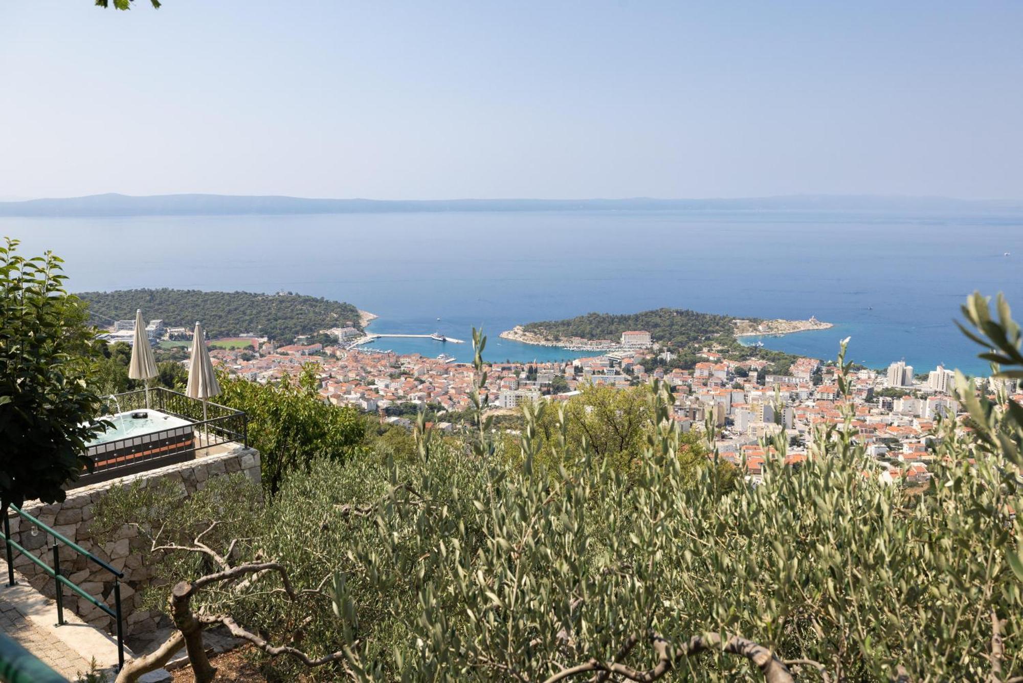 Villa Pelargonia Makarska Bagian luar foto