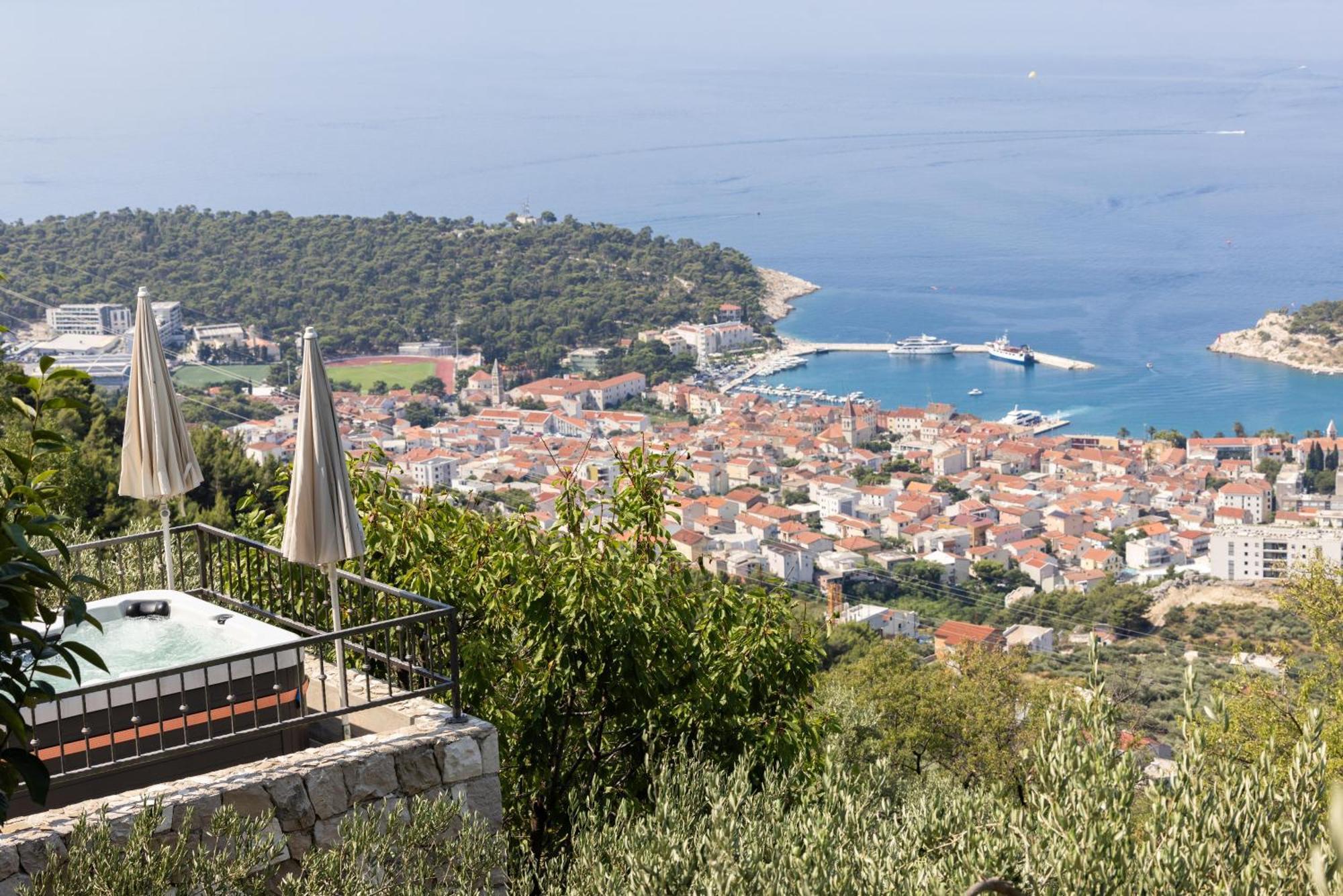 Villa Pelargonia Makarska Bagian luar foto